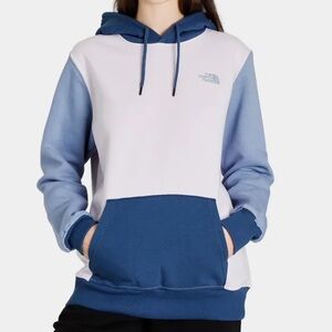 North Face purple and pink block color pullover hoodie 💜💖